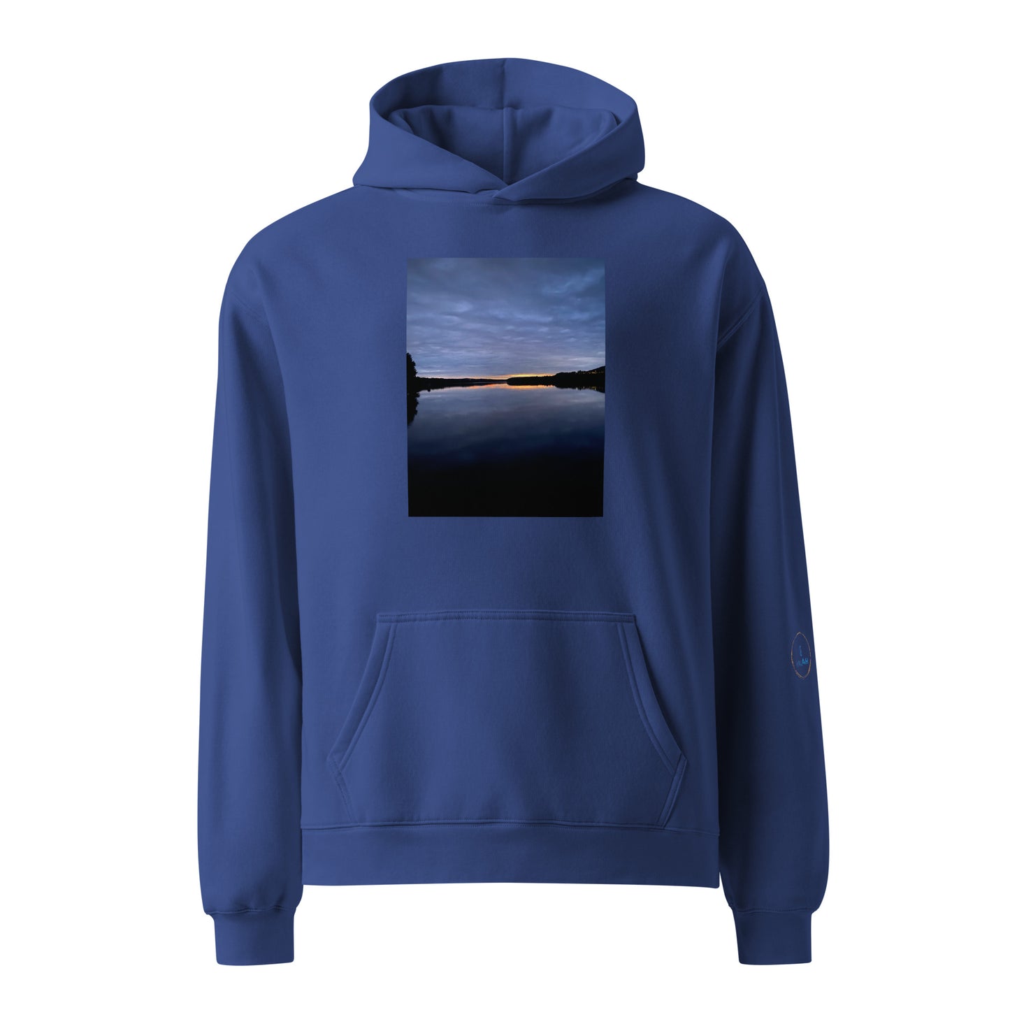 "Blue" buy unijah - Unisex oversized hoodie